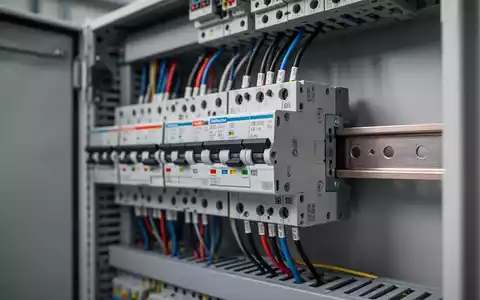 Professionell installierte elektrische Schaltanlagen und Komponenten in einem modernen Schaltschrank. - Foto: über boerse-global.de