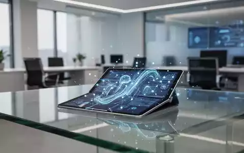 Moderner Schreibtisch mit digitalem Tablet, das Datenanalysen zeigt, Symbol für digitale Verwaltungstransformation. - Foto: über boerse-global.de