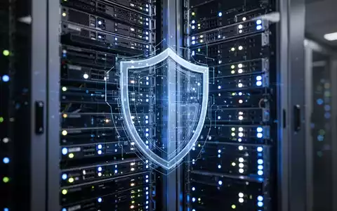 Modernes Rechenzentrum mit leuchtenden Server-Racks als Symbol für Cybersicherheit und Patch-Management. - Foto: über boerse-global.de