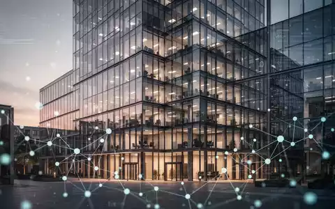 Moderne Bürogebäudefassade als Symbol für europäische digitale Regulierungsaufsicht und Technologiepolitik. - Foto: über boerse-global.de