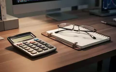 Ein moderner Schreibtisch mit Taschenrechner und Notizbuch als Symbol für finanzielle Berechnungen und Rentenplanung. - Foto: über boerse-global.de