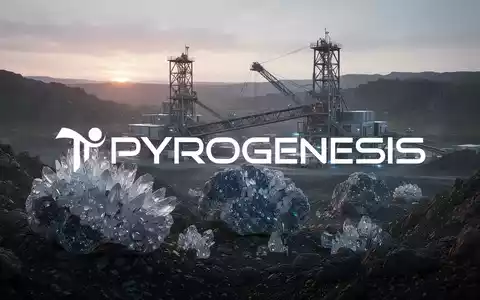 Industrielle Mineralgewinnung in einer weitläufigen, rauen Naturlandschaft bei Sonnenaufgang. - Foto: über boerse-global.de