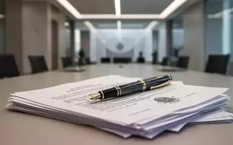 Ein Füllfederhalter auf offiziellen Dokumenten in einem modernen Bürogebäude des öffentlichen Dienstes. - Foto: über boerse-global.de