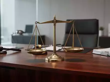 Eine Waage auf einem Schreibtisch als Symbol für die juristische Abwägung bei der Betriebsratsvergütung. - Foto: über boerse-global.de