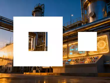 Moderne Industrieanlage mit komplexen Rohrsystemen und technischer Beleuchtung als Symbol für die Chemiebranche. - Foto: über boerse-global.de