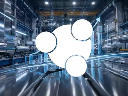 Abstrakte Darstellung von industriellem Wachstum und Dynamik in einer modernen Produktionsumgebung. - Foto: über boerse-global.de