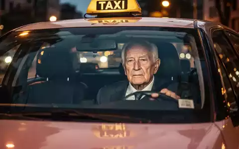 Ein älterer Taxifahrer sitzt nachdenklich in seinem Fahrzeug bei Dämmerung, symbolisch für die finanzielle Vorsorge. - Foto: über boerse-global.de