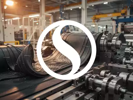 Moderne industrielle Fertigungsanlage mit Fokus auf technische Gummikomponenten und industrielles Wachstum. - Foto: über boerse-global.de