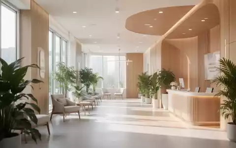 Ein helles, modernes Wohlfühlzentrum mit natürlichem Licht und Pflanzen, das eine Atmosphäre der Ruhe ausstrahlt. - Foto: über boerse-global.de