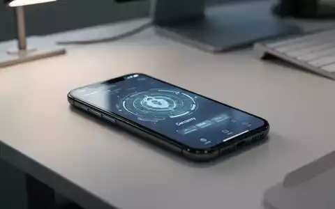 Ein modernes Smartphone auf einem Schreibtisch mit einer digitalen Benutzeroberfläche für Sicherheitseinstellungen. - Foto: über boerse-global.de
