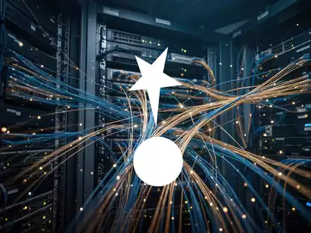 Abstrakte Darstellung moderner Telekommunikationsinfrastruktur und Glasfasernetze bei stimmungsvoller Beleuchtung. - Foto: über boerse-global.de