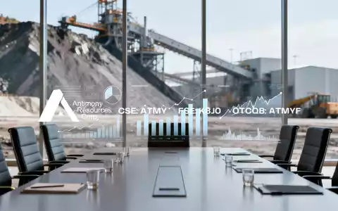 Abstrakte Darstellung einer strategischen Unternehmensberatung im Rohstoffsektor mit moderner industrieller Ästhetik. - Foto: über boerse-global.de