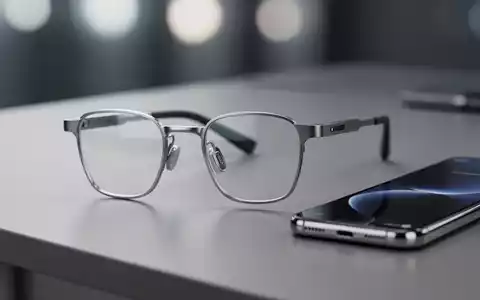 Stylische leichte Smart Glasses und ein Smartphone auf einem minimalistischen Schreibtisch, die die Samsung-Google-KI-Partnerschaft repräsentieren. - Foto: über boerse-global.de