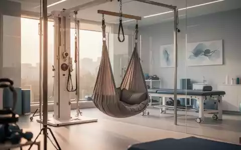 Eine moderne Therapieliege in einem hellen, professionellen Praxisraum für Bewegungstherapie. - Foto: über boerse-global.de
