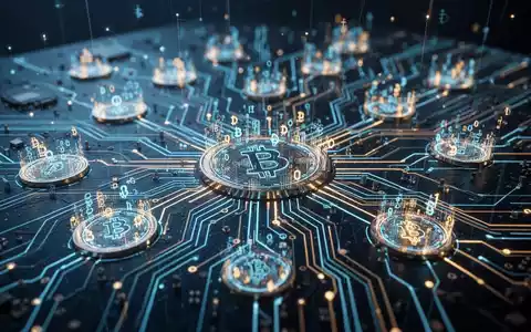 Abstrakte Darstellung einer digitalen Sicherheitsarchitektur mit Quanten-Schaltkreisen zum Schutz von Krypto-Assets. - Foto: über boerse-global.de