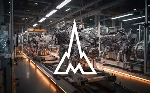 Moderne industrielle Fertigungshalle mit Fokus auf präzise Maschinenbau-Technik und mechanische Präzision. - Foto: über boerse-global.de