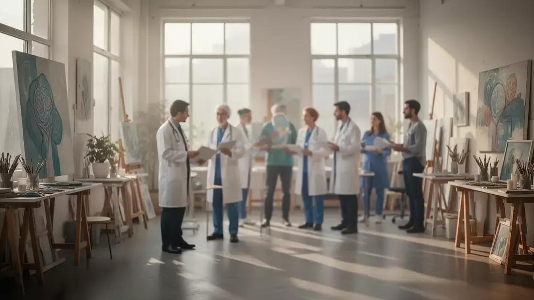 Kunst als Therapie: Neue Programme gegen Burnout im Gesundheitswesen