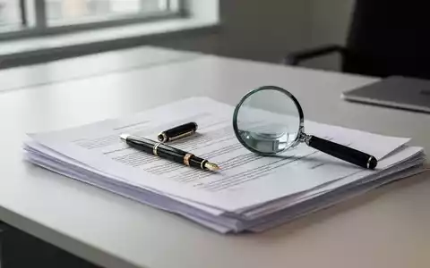 Ein Schreibtisch mit juristischen Dokumenten, einem Füllfederhalter und einer Lupe als Symbol für die rechtliche Prüfung. - Foto: über boerse-global.de