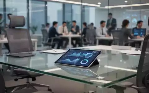 Moderner, ergonomischer Arbeitsplatz in einem hellen Büro mit Fokus auf digitale Arbeitsmittel und mentale Gesundheit. - Foto: über boerse-global.de