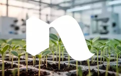 Nahaufnahme von jungen Pflanzensprossen in einem modernen Agrar-Labor für biotechnologische Forschung - Foto: über boerse-global.de