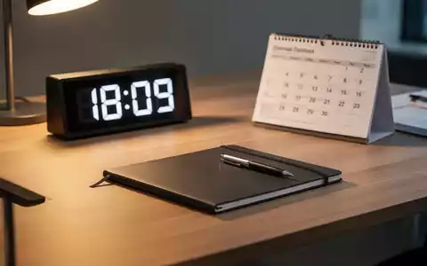 Ein minimalistischer Büroschreibtisch mit Notizbuch und Kalender als Symbol für Arbeitszeit und Zeitausgleich. - Foto: über boerse-global.de