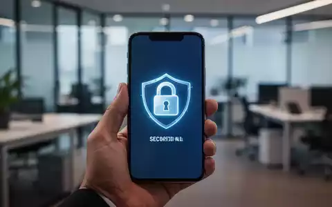 Ein Smartphone mit einem digitalen Schloss-Symbol auf dem Bildschirm als Symbol für mobile Datensicherheit. - Foto: über boerse-global.de