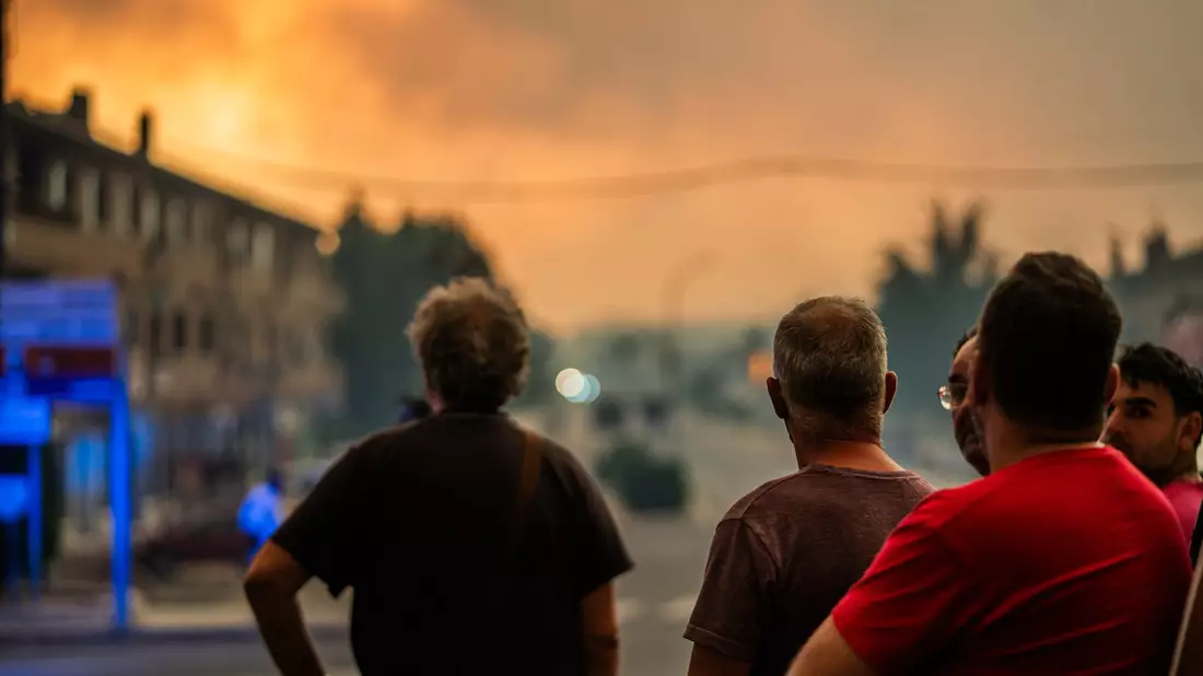 Besonders verheerend waren in Spanien die Feuer in der Umgebung von Madrid sowie in den benachbarten Provinzen Ávila und Toledo. - Bild: César Vallejo Rodríguez/EUROPA PRESS/dpa