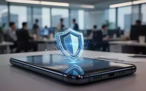 Ein Smartphone mit einem digitalen Schutzschild-Symbol auf dem Bildschirm als Konzept für Sicherheit bei Anrufen. - Foto: über boerse-global.de
