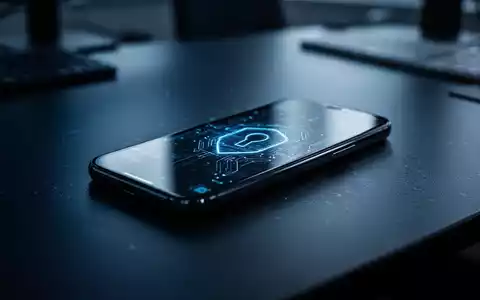 Ein Smartphone auf einem dunklen Bürotisch als Symbol für telefonische Betrugsversuche und organisierte Kriminalität. - Foto: über boerse-global.de