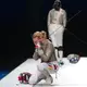Die Säbelfechterin beendete damit lange titellose Jahre für das deutsche Team. - Bild: Luca Pagliaricci/Bizzi Team/Deutscher Fechter-Bund/dpa