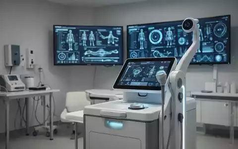 Moderne medizinische Diagnostik zur Analyse der Körperzusammensetzung mit digitaler Datenvisualisierung. - Foto: über boerse-global.de