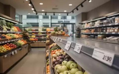 Ein modern gestalteter Supermarkt mit ordentlich sortierten Regalen und frischer Ware bei heller, professioneller Beleuchtung. - Foto: über boerse-global.de