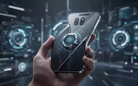 Ein modernes Smartphone in der Hand vor einem unscharfen, professionellen Hintergrund als Symbol für technologische Innovation. - Foto: über boerse-global.de