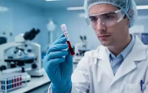 Medizinische Laborumgebung mit einer Blutprobe zur Alzheimer-Früherkennung. - Foto: über boerse-global.de