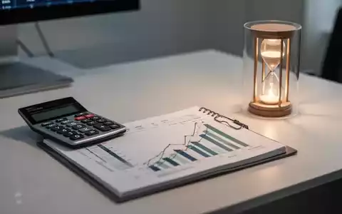 Ein Schreibtisch mit Taschenrechner und Finanzgrafiken als Symbol für die Altersvorsorgeplanung. - Foto: über boerse-global.de