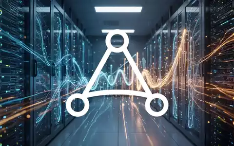 Abstrakte Darstellung von digitalem Wachstum und künstlicher Intelligenz in einem modernen Rechenzentrum. - Foto: über boerse-global.de