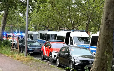 Der mutmaßliche Täter wurde bei einem Polizeieinsatz in Berlin-Spandau getötet.  - Foto: Verena Schmitt-Roschmann/dpa
