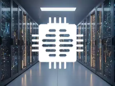 Abstrakte Darstellung moderner digitaler Infrastruktur und Datenverarbeitung in einem professionellen Umfeld. - Foto: über boerse-global.de
