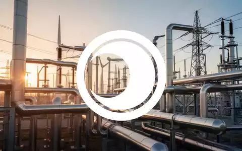 Moderne Energieinfrastruktur und industrielle Anlagen bei goldenem Licht als Symbol für wirtschaftliches Wachstum. - Foto: über boerse-global.de