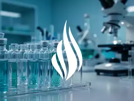Modernes Labor mit wissenschaftlichen Geräten und medizinischer Forschung im Hintergrund. - Foto: über boerse-global.de