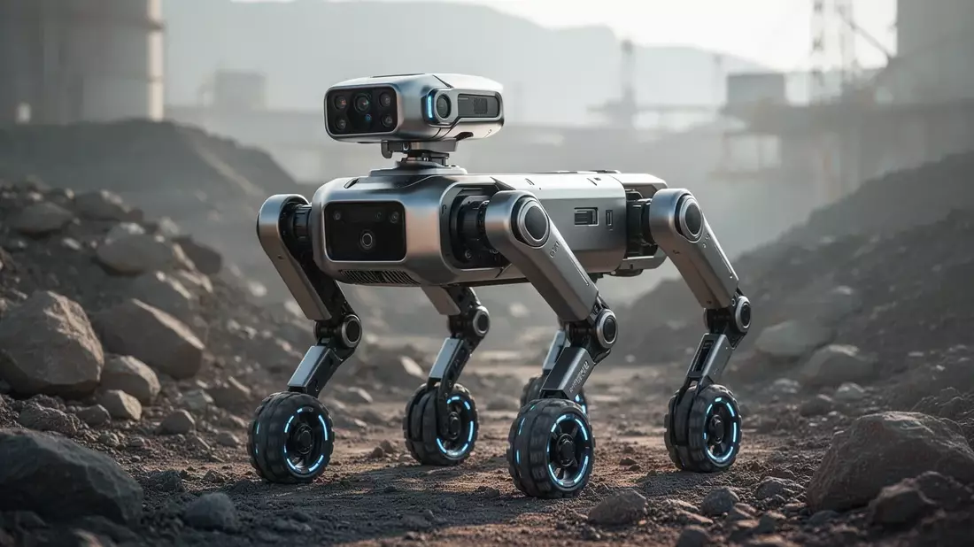 Unitree AS2-W: Neuer Rad-Roboter für Industrie und Rettungseinsätze