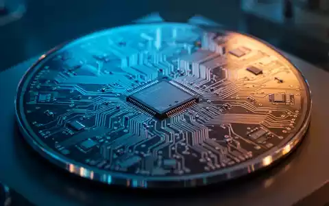 Ein moderner Silizium-Wafer mit komplexen Mikrochip-Schaltkreisen in einer hochmodernen Fertigungsumgebung. - Foto: über boerse-global.de