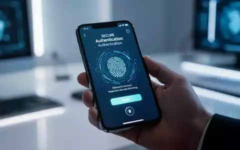 Modernes Smartphone mit biometrischer Authentifizierung auf dem Display als Symbol für digitale Sicherheit. - Foto: über boerse-global.de