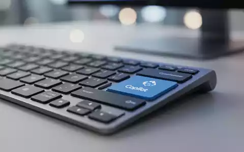 Nahaufnahme der Copilot-Taste auf einer modernen Computertastatur in einer professionellen Büroumgebung. - Foto: über boerse-global.de