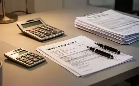 Ein Schreibtisch mit Taschenrechner und Finanzunterlagen als Symbol für die Rentenversicherung und Minijobs. - Foto: über boerse-global.de