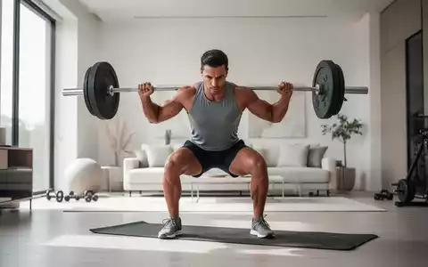Person beim konzentrierten Krafttraining mit Fokus auf korrekte Ausführung in einem modernen Fitnessraum. - Foto: über boerse-global.de