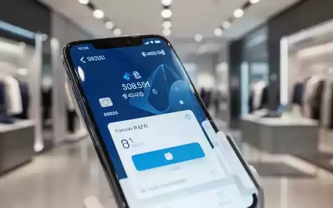 Ein Smartphone zeigt eine digitale Zahlungsoberfläche in einer modernen Ladenumgebung. - Foto: über boerse-global.de