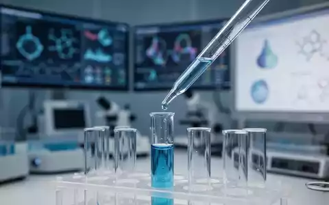 Laborumgebung mit einer Pipette und Reagenzglas für die medizinische Forschung an Entzündungshemmern. - Foto: über boerse-global.de