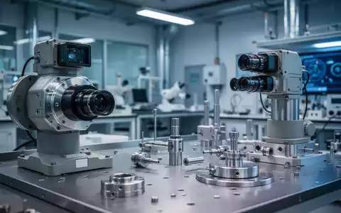 Hochtechnologische optische Sensoren und Präzisionsbauteile in einem modernen Industrielabor. - Foto: über boerse-global.de