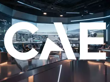 Hochmoderne Flugsimulationsanlage in einem professionellen Luftfahrtzentrum mit stimmungsvoller Beleuchtung. - Foto: über boerse-global.de